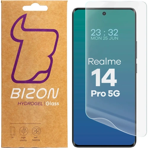 Kup Folia hydrożelowa na ekran Bizon Glass Hydrogel Front do Realme 14 Pro 5G [2 PACK] - BIZ8790 - {ean13} - Sklep Home Screen