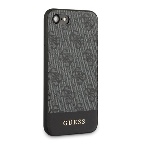 Buy Guess GUHCI8G4GLGR Apple iPhone SE 2022/SE 2020/8/7 grey hard case 4G Stripe Collection - GUE502GRY - {ean13} - Home Screen Store Europe