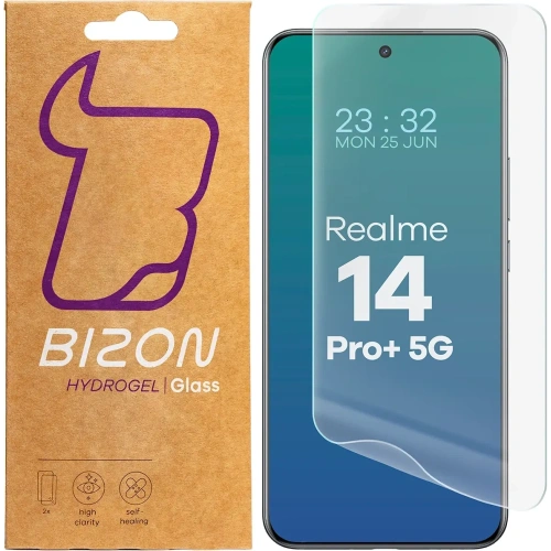 Kup Bizon Glas Hydrogel Front Realme 14 Pro Plus 5G [2 PACK] - BIZ8791 - {ean13} - Sklep Home Screen