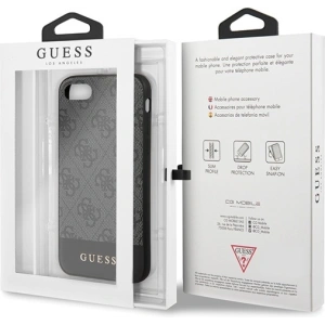 Buy Guess GUHCI8G4GLGR Apple iPhone SE 2022/SE 2020/8/7 grey hard case 4G Stripe Collection - GUE502GRY - {ean13} - Home Screen Store Europe