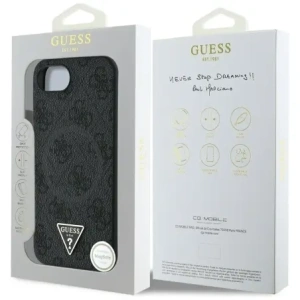 Kup Guess 4G Ring Triangle Logo MagSafe für Apple iPhone 16e schwarz - GUE4455 - {ean13} - Sklep Home Screen