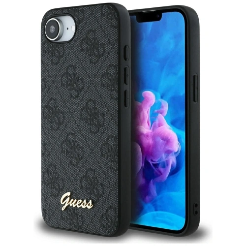 Kup Guess 4G Script Logo MagSafe Apple iPhone 16e fekete - GUE4456 - {ean13} - Sklep Home Screen