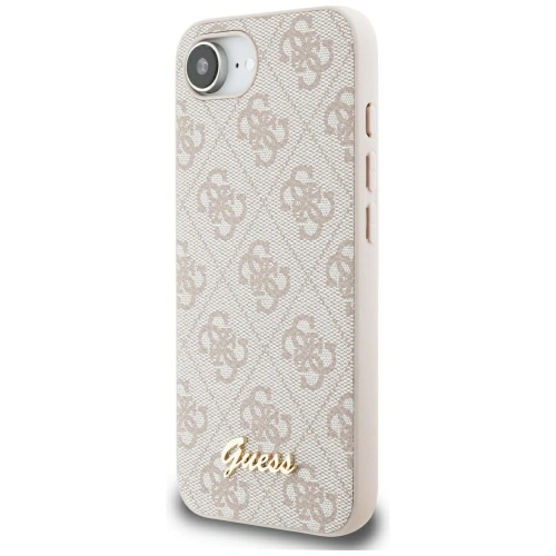 Kup Guess Logo Script 4G MagSafe Apple iPhone 16e roz - GUE4457 - {ean13} - Sklep Home Screen