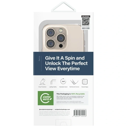Kup Etui UNIQ Swivix do Apple iPhone 16 Pro 360 Rotating Kickstand złoty - UNIQ1499 - {ean13} - Sklep Home Screen