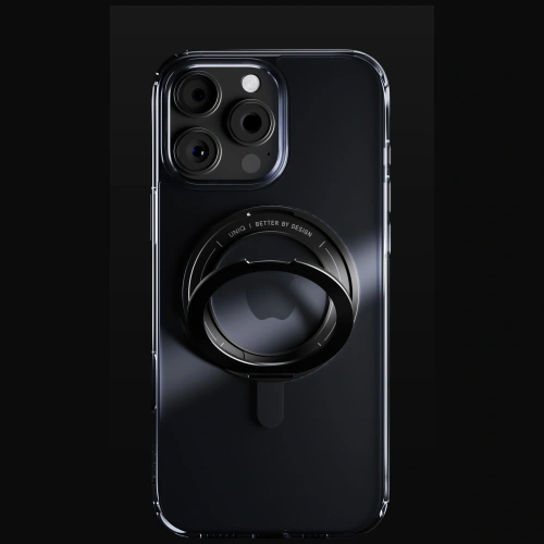 Kup Etui UNIQ Swivix do Apple iPhone 16 Pro Max 360 Rotating Kickstand czarny - UNIQ1500 - {ean13} - Sklep Home Screen