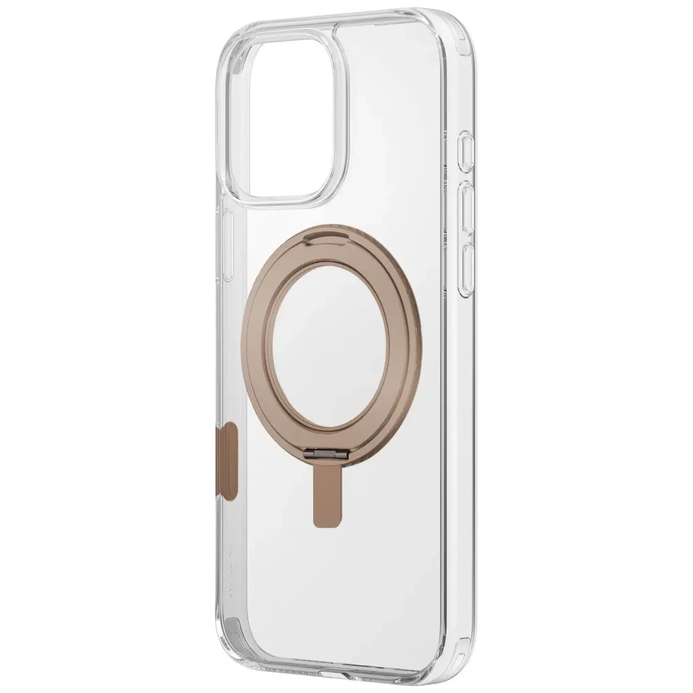 Etui UNIQ Swivix do Apple iPhone 16 Pro Max 360 Rotating Kickstand złoty