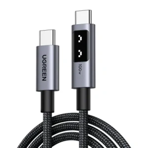 Kabel UGREEN Uno L509 USB-C / USB-C 100W 0.5m (czarny)