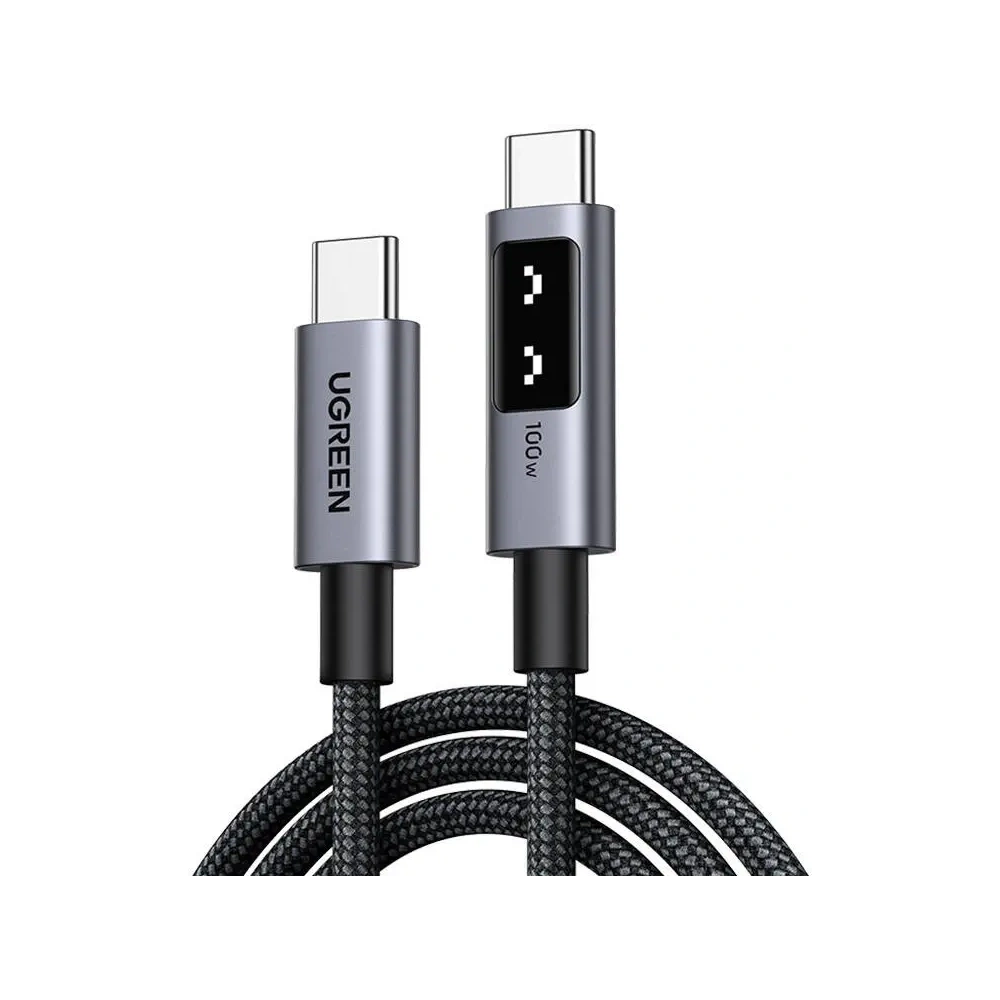 Kabel UGREEN Uno L509 USB-C / USB-C 100W 1m (czarny)