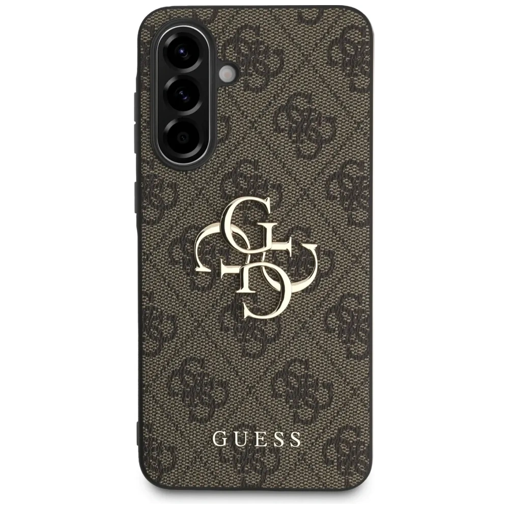 Etui Guess Big 4G Logo Classic Logo do Samsung Galaxy A36 brązowy