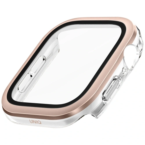 Kup Etui UNIQ Voute do Apple Watch Series 10 46mm z szybką różowo-złoty - UNIQ1505 - {ean13} - Sklep Home Screen