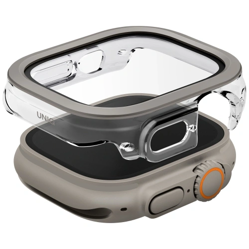 Kup Etui UNIQ Voute do Apple Watch Ultra 49mm z szybką srebrny - UNIQ1508 - {ean13} - Sklep Home Screen