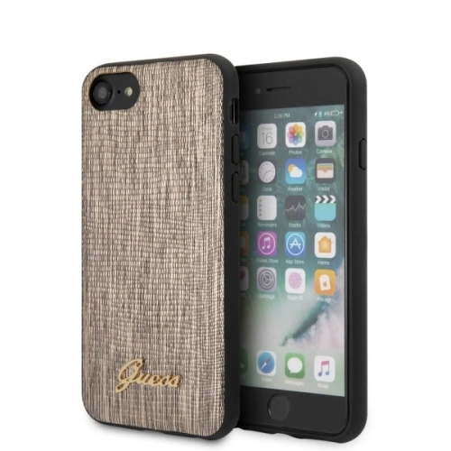 Kup Etui Guess GUHCI8PCUMLLIGO Apple iPhone SE 2022/SE 2020/8/7 zlatý/gold Lizard Collection - GUE507GLD - {ean13} - Sklep Home Screen