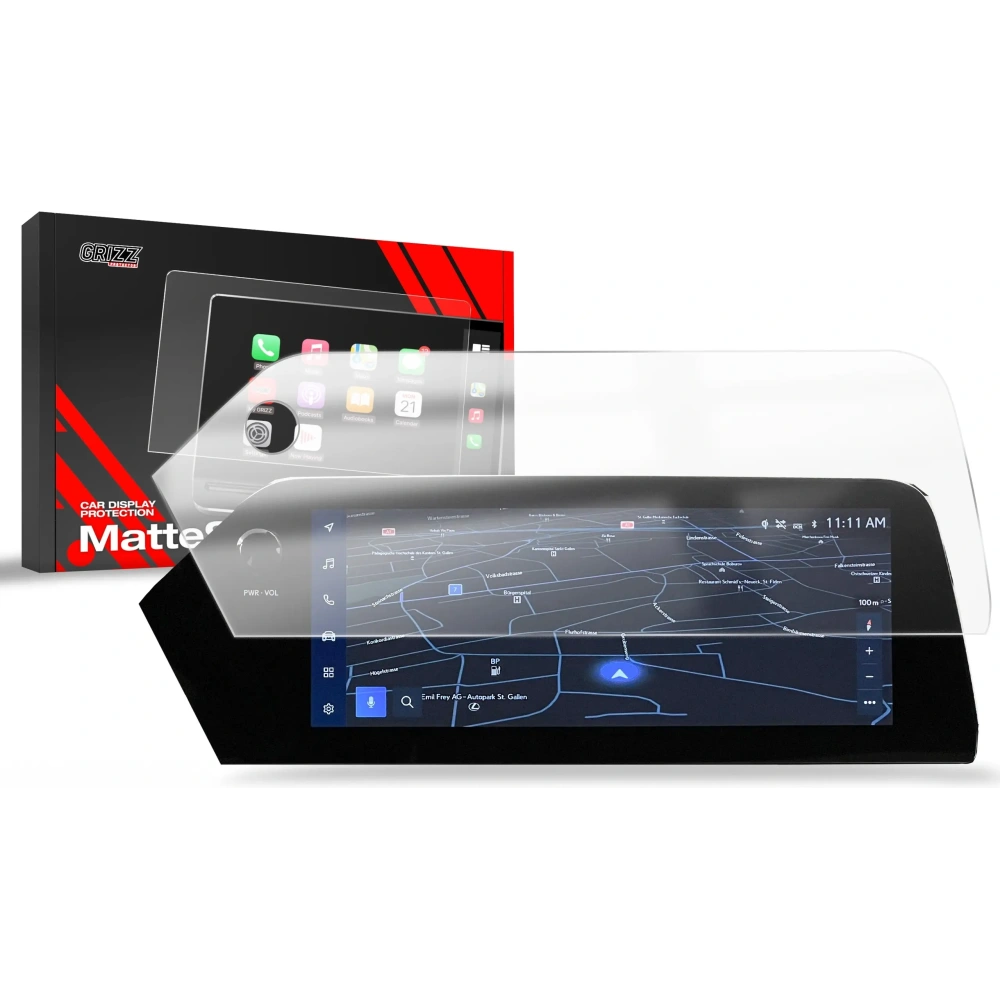 Folia matowa GrizzGlass CarDisplay Protection do Lexus UX 12,3" Facelift (2025)