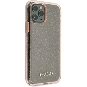 Kup Etui Guess GUHCN58PCGLPI Apple iPhone 11 Pro roz/roz hard case Glitter - GUE508PNK - {ean13} - Sklep Home Screen