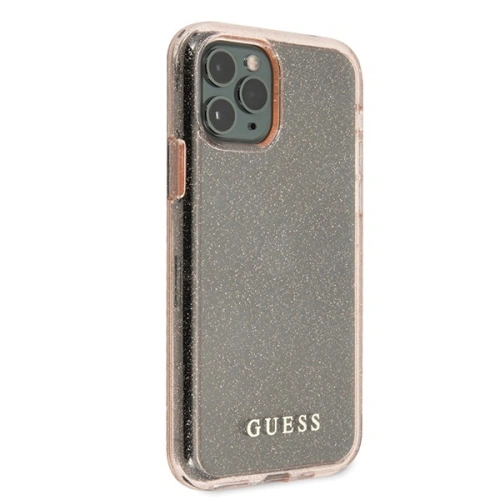 Kup Etui Guess GUHCN58PCGLPI Apple iPhone 11 Pro różowy/pink hard case Glitter - GUE508PNK - {ean13} - Sklep Home Screen