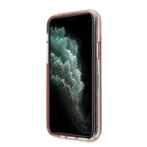 Kup Etui Guess GUHCN58PCGLPI Apple iPhone 11 Pro růžové/pink tvrdé pouzdro Glitter - GUE508PNK - {ean13} - Sklep Home Screen