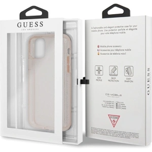 Kup Etui Guess GUHCN58PCGLPI Apple iPhone 11 Pro różowy/pink hard case Glitter - GUE508PNK - {ean13} - Sklep Home Screen