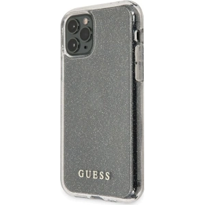 Kup Etui Guess GUHCN58PCGLSI Apple iPhone 11 Pro srebrny/silver hard case Glitter - GUE509SLV - {ean13} - Sklep Home Screen