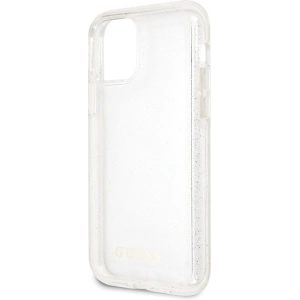 Kup Etui Guess GUHCN58PCGLSI Apple iPhone 11 Pro argintiu/silver carcasă rigidă Glitter - GUE509SLV - {ean13} - Sklep Home Screen