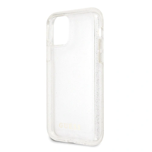 Kup Etui Guess GUHCN58PCGLSI Apple iPhone 11 Pro srebrny/silver hard case Glitter - GUE509SLV - {ean13} - Sklep Home Screen