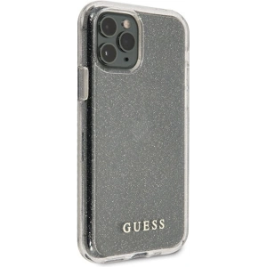 Kup Etui Guess GUHCN58PCGLSI Apple iPhone 11 Pro srebrny/silver hard case Glitter - GUE509SLV - {ean13} - Sklep Home Screen