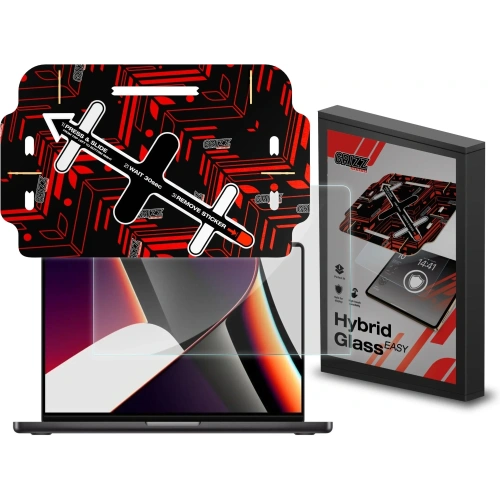 Kup Szkło hybrydowe GrizzGlass HybridGlass Easy do Apple MacBook Pro 16" M4 Pro 2024 - GRZ13070 - {ean13} - Sklep Home Screen