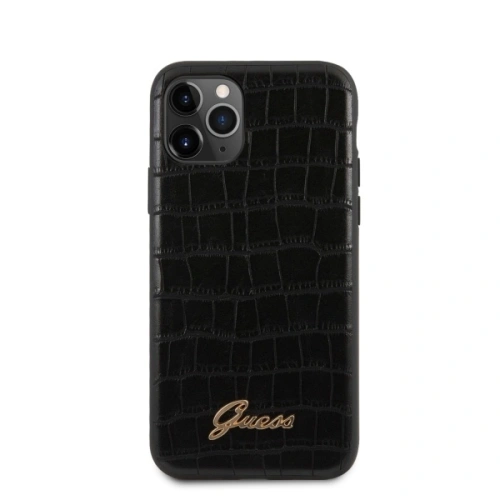 Kup Etui Guess GUHCN58PCUMLCRBK Apple iPhone 11 Pro czarny/black Croco Collection - GUE510BLK - {ean13} - Sklep Home Screen