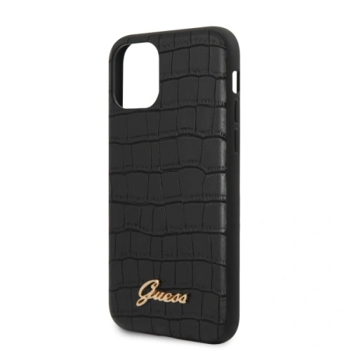 Kup Etui Guess GUHCN58PCUMLCRBK Apple iPhone 11 Pro czarny/black Croco Collection - GUE510BLK - {ean13} - Sklep Home Screen