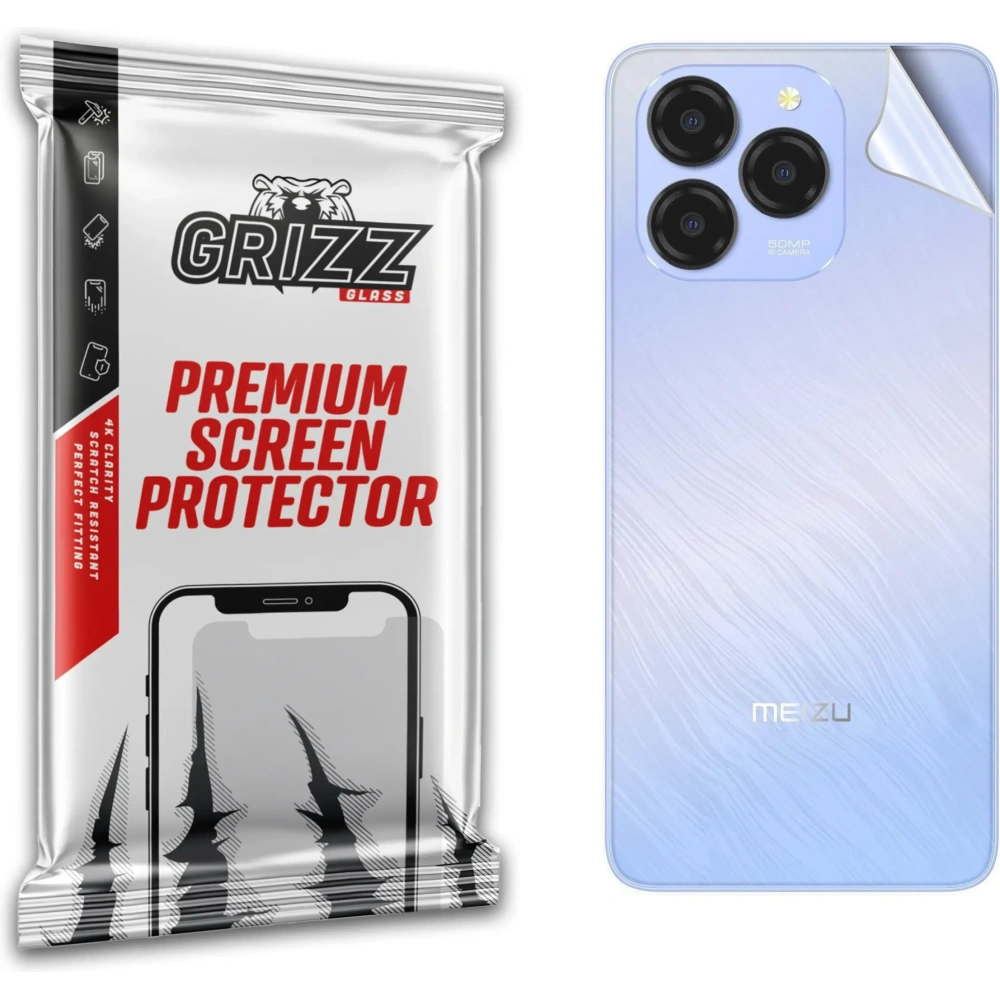 Folia na tył GrizzGlass SatinSkin do Meizu Note 21