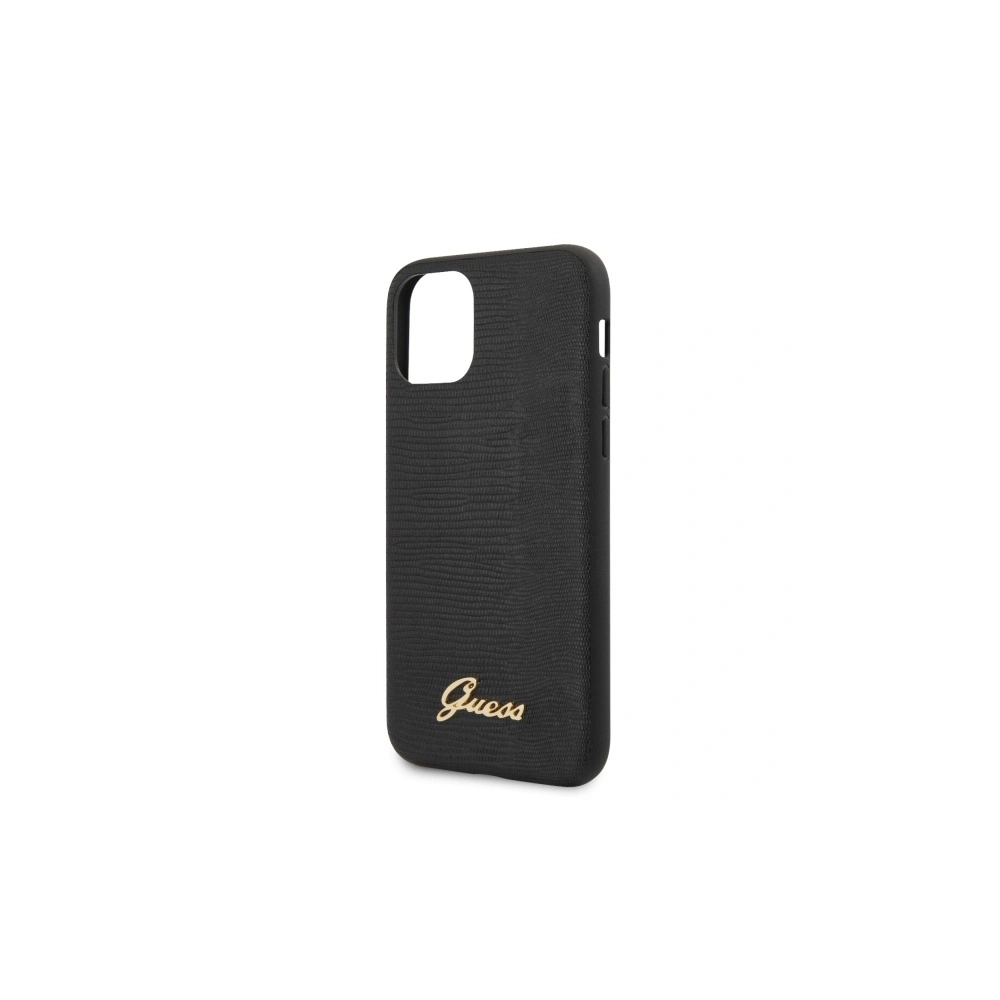 Etui Guess GUHCN58PCUMLLIBK Apple iPhone 11 Pro czarny/black Lizard Collection