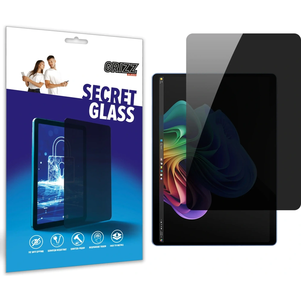 Matowe szkło prywatyzujące GrizzGlass SecretGlass do Microsoft Surface Pro 11 13"