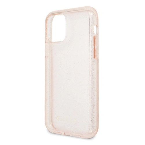 Kup Etui Guess GUHCN61PCGLPI Apple iPhone 11 różowy/pink hard case Glitter - GUE513PNK - {ean13} - Sklep Home Screen