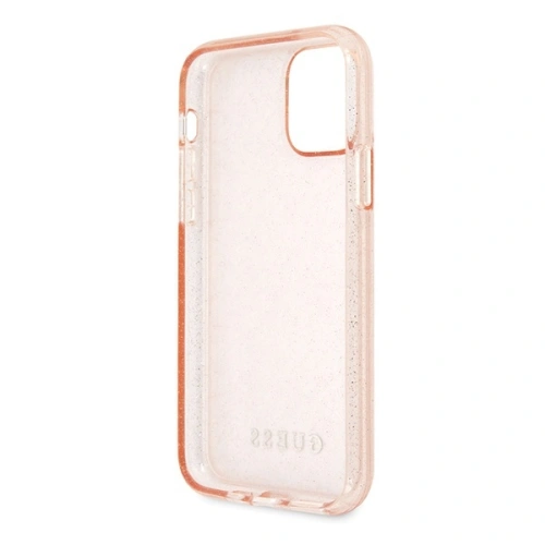 Kup Etui Guess GUHCN61PCGLPI Apple iPhone 11 różowy/pink hard case Glitter - GUE513PNK - {ean13} - Sklep Home Screen