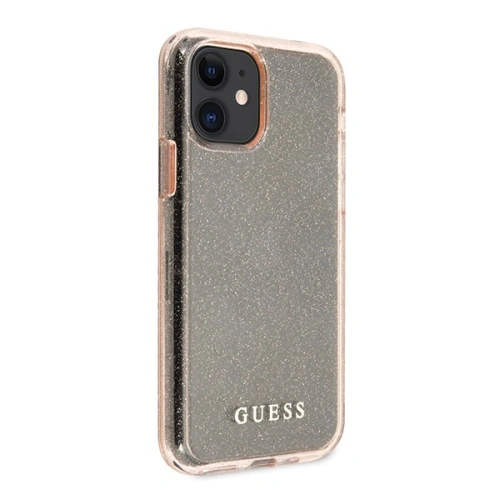 Kup Etui Guess GUHCN61PCGLPI Apple iPhone 11 różowy/pink hard case Glitter - GUE513PNK - {ean13} - Sklep Home Screen