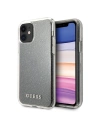 Etui Guess GUHCN61PCGLSI Apple iPhone 11 srebrny/silver hard case Glitter