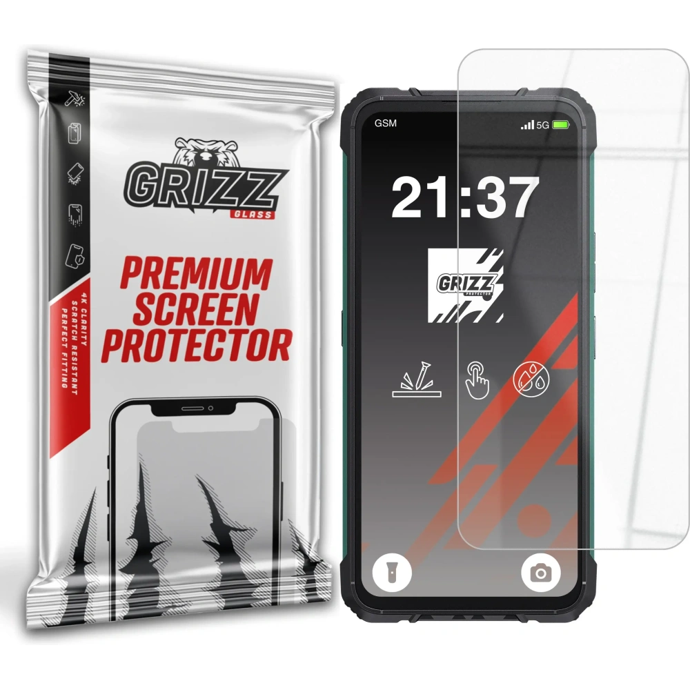 Szkło hybrydowe GrizzGlass HybridGlass do Cubot KingKong Ace 2