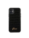 Kup Case Guess GUHCN61PCUMLCRBK Apple iPhone 11 schwarz/black Croco Collection - GUE515BLK - {ean13} - Sklep Home Screen