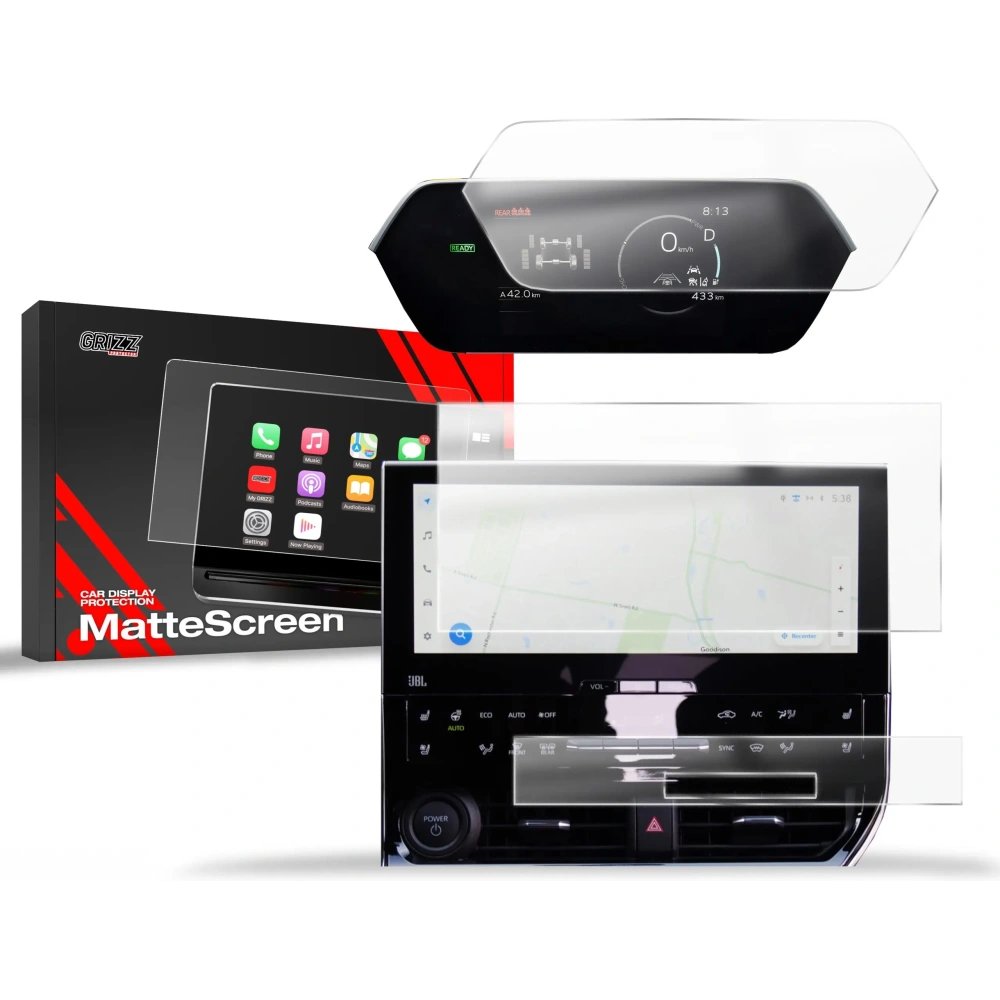 Folia matowa GrizzGlass CarDisplay Protection do Subaru Solterra EV (2022-2025) [3w1]