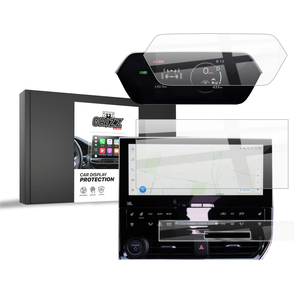 Folia ceramiczna GrizzGlass CarDisplay Protection do Subaru Solterra EV (2022-2025) [3w1]