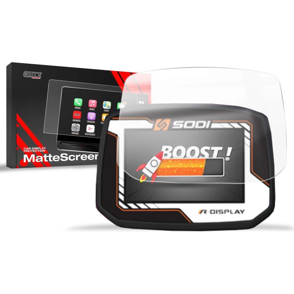 Folia matowa GrizzGlass CarDisplay Protection do Sodi RSX