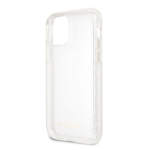 Kup Etui Guess GUHCN65PCGLSI Apple iPhone 11 Pro Max srebrny/silver hard case Glitter - GUE519SLV - {ean13} - Sklep Home Screen