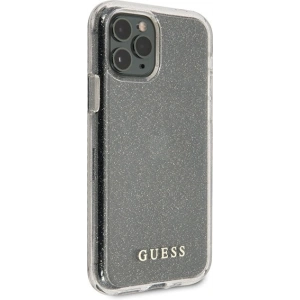 Kup Etui Guess GUHCN65PCGLSI Apple iPhone 11 Pro Max argintiu/silver hard case Glitter - GUE519SLV - {ean13} - Sklep Home Screen