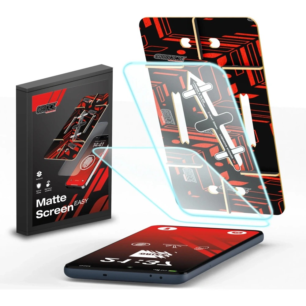 Folia matowa GrizzGlass MatteScreen Easy do Oppo Reno 8T [2 PACK]