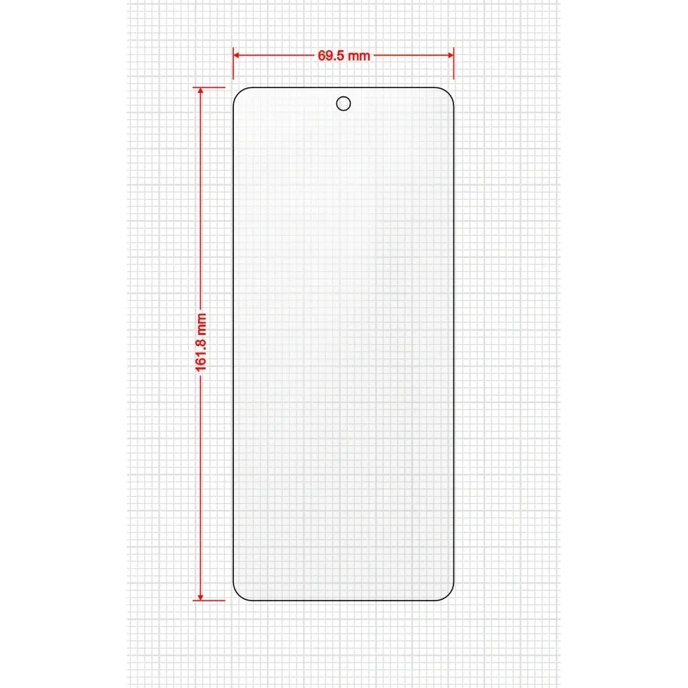 Folia matowa GrizzGlass MatteScreen Easy do Infinix Hot 40 Pro [2 PACK]