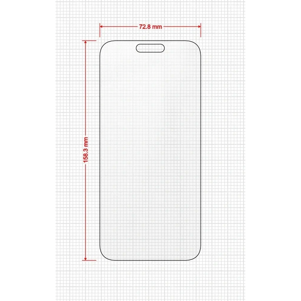 Folia matowa GrizzGlass MatteScreen Easy do Apple iPhone 16 Pro Max [2 PACK]