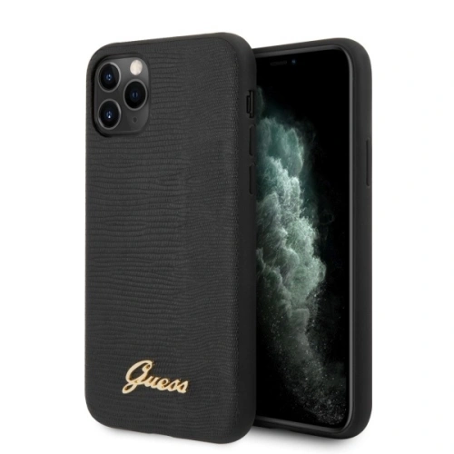 Kup Etui Guess GUHCN65PCUMLLIBK Apple iPhone 11 Pro Max negru/black Lizard Collection - GUE522BLK - {ean13} - Sklep Home Screen
