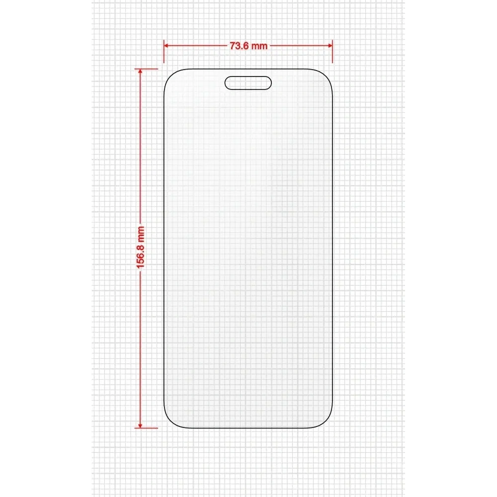 Folia matowa GrizzGlass MatteScreen Easy do Apple iPhone 16 Plus [2 PACK]