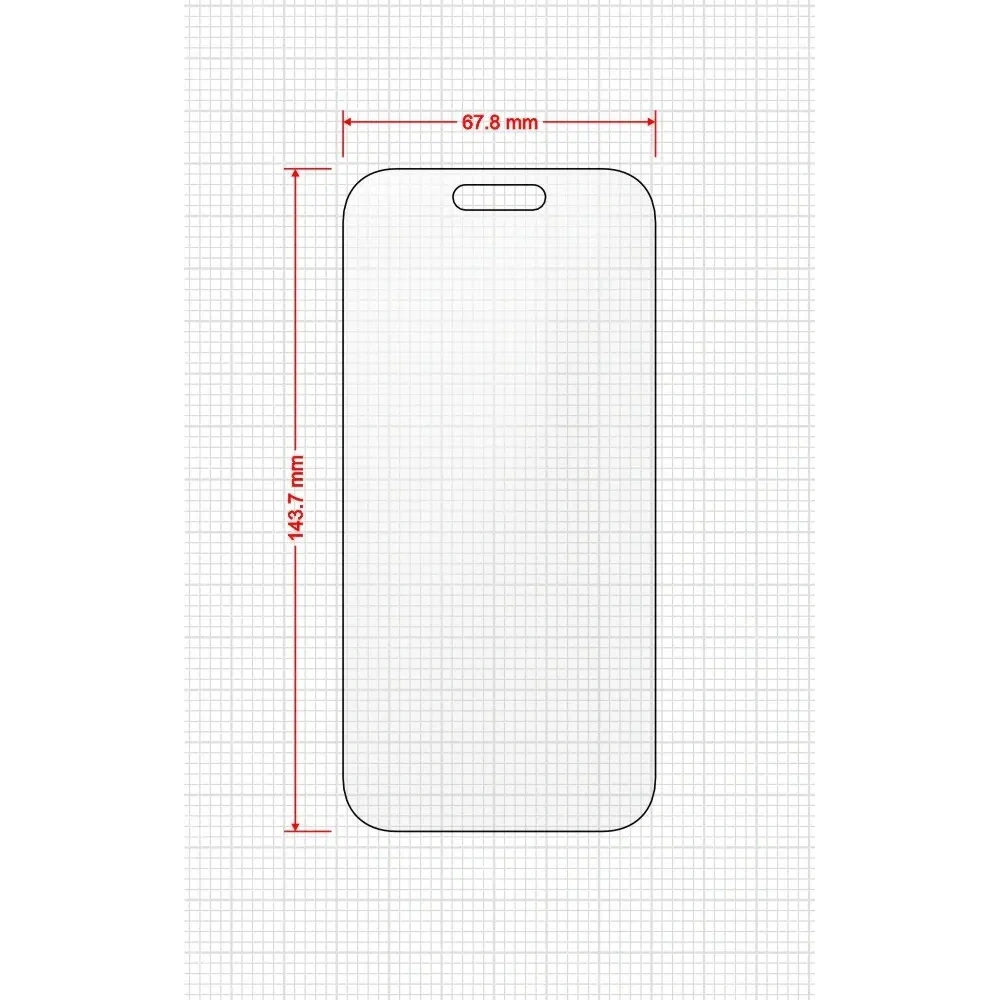 Folia matowa GrizzGlass MatteScreen Easy do Apple iPhone 16 [2 PACK]