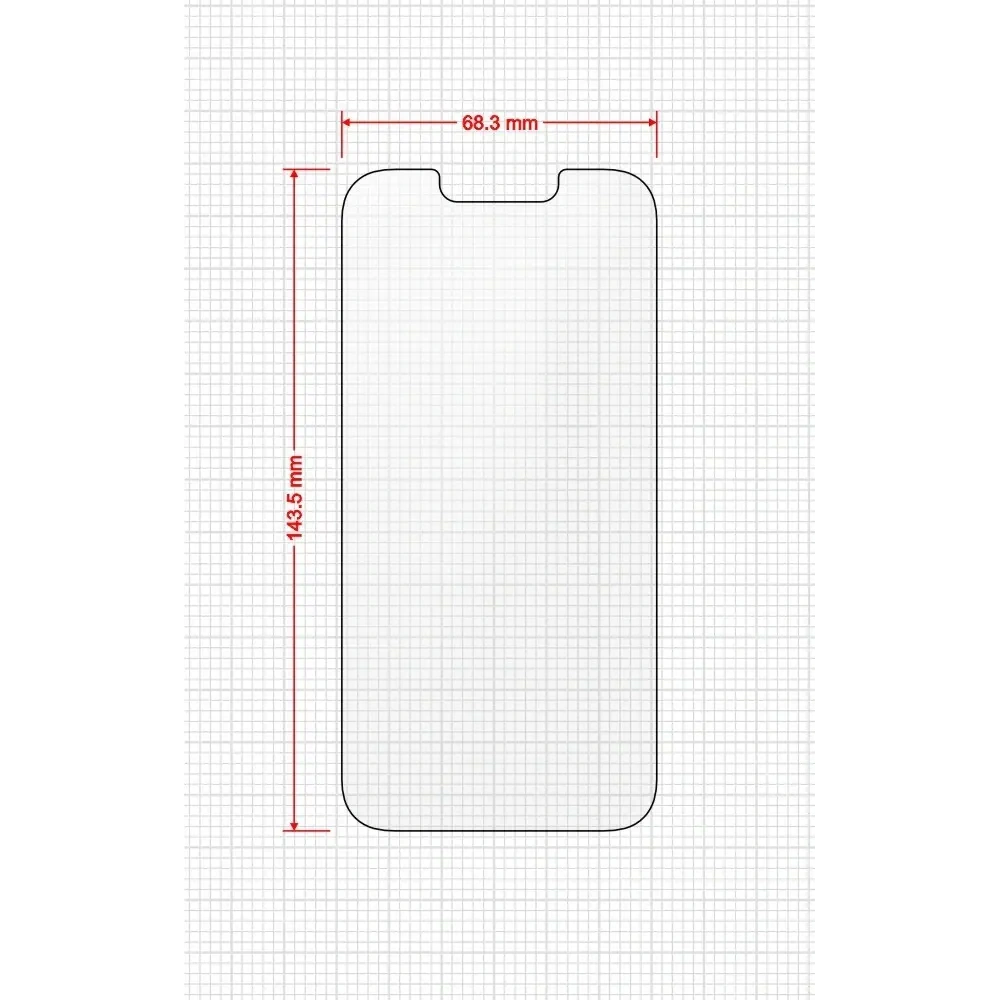 Folia matowa GrizzGlass MatteScreen Easy do Apple iPhone 14 [2 PACK]