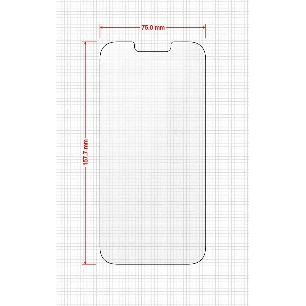 Folia matowa GrizzGlass MatteScreen Easy do Apple iPhone 13 Pro Max [2 PACK]